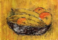 Schale mit Obst (48 x 36)