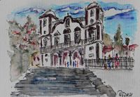15_Wallfahrtskirche von Monte (Postkarte)